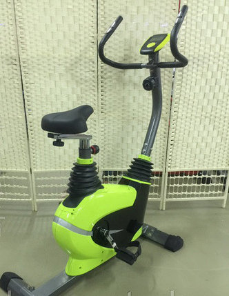 Велотренажер SPIN BIKE 502B (зеленый) для простаты, фото 2