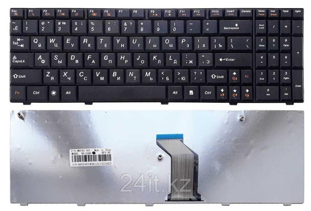 Клавиатура для ноутбука Lenovo IdeaPad G560, RU, черная