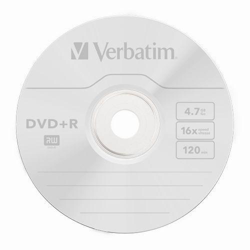 DVD+R 4.7GB Verbatim - фото 1 - id-p44616680