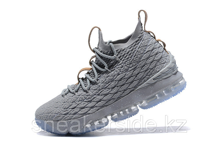 Баскетбольные кроссовки Nikе LeBron XV (15) "Grey/Ice" (40-46) - фото 3 - id-p50205354