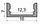 Профиль алюминиевый ЛП 7, анодированный, профиль для лент светодиодных, фото 3
