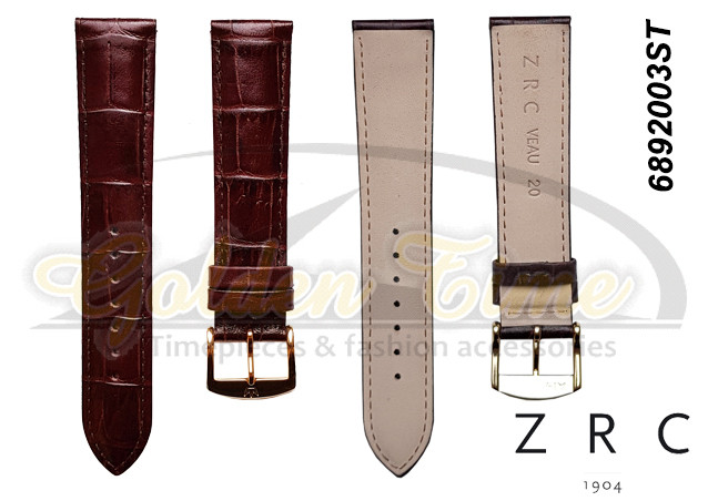 Ремешок кожаный ZRC 6892003ST 20MM 