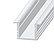 Светодиодный профиль ЛПВ12 Профиль алюминиевый, анодированный, цвет - серебро - фото 2 - id-p50210716