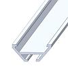Led светодиодный профиль ЛСУ Профиль лед алюминиевый, анодированный, цвет - серебро, фото 2
