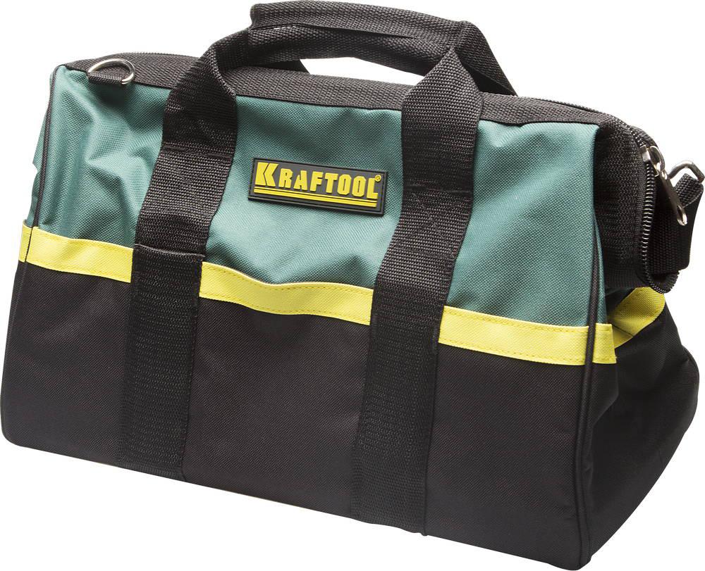 (38713-16) Сумка KRAFTOOL для инструмента, 18 карманов, 16"