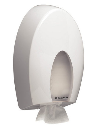 Kimberly Clark диспенсер для листовой туалетной бумаги Aqua 6975, фото 2