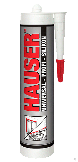 HAUSER силикон санитарный (260 мл.), белый