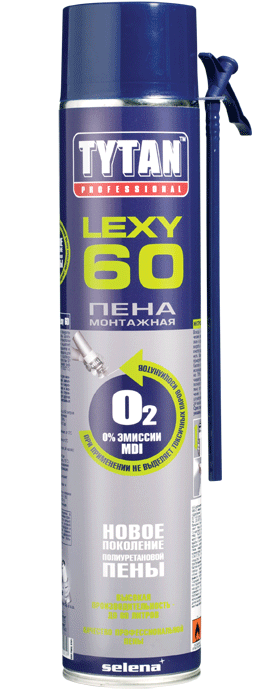 TYTAN пена СТД О2 LEXY 60 (750 мл)