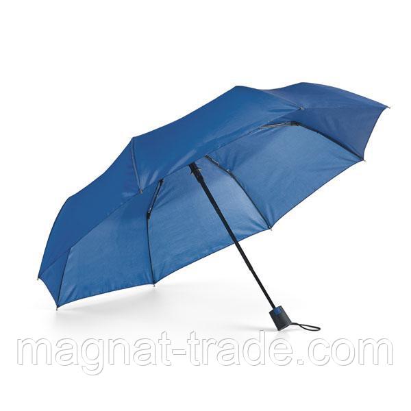 Зонт синий складной 
