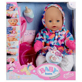 BABY born Кукла интерактивная Зимняя пора 