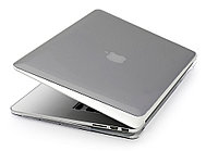Глянцевый пластиковый чехол для MacBook Pro 13'' 2017 A1708 (серый)