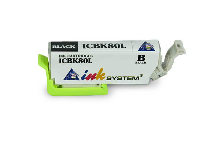 Картридж совместимый Black (ICBK80) для Epson EP-708A - фото 1 - id-p46455873