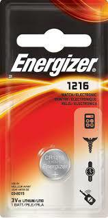 Элемент питания Energizer CR1216 -1 штука в блистере - фото 1 - id-p50243535