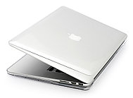 Глянцевый пластиковый чехол для MacBook Pro 15'' 2017 A1707 (прозрачный)