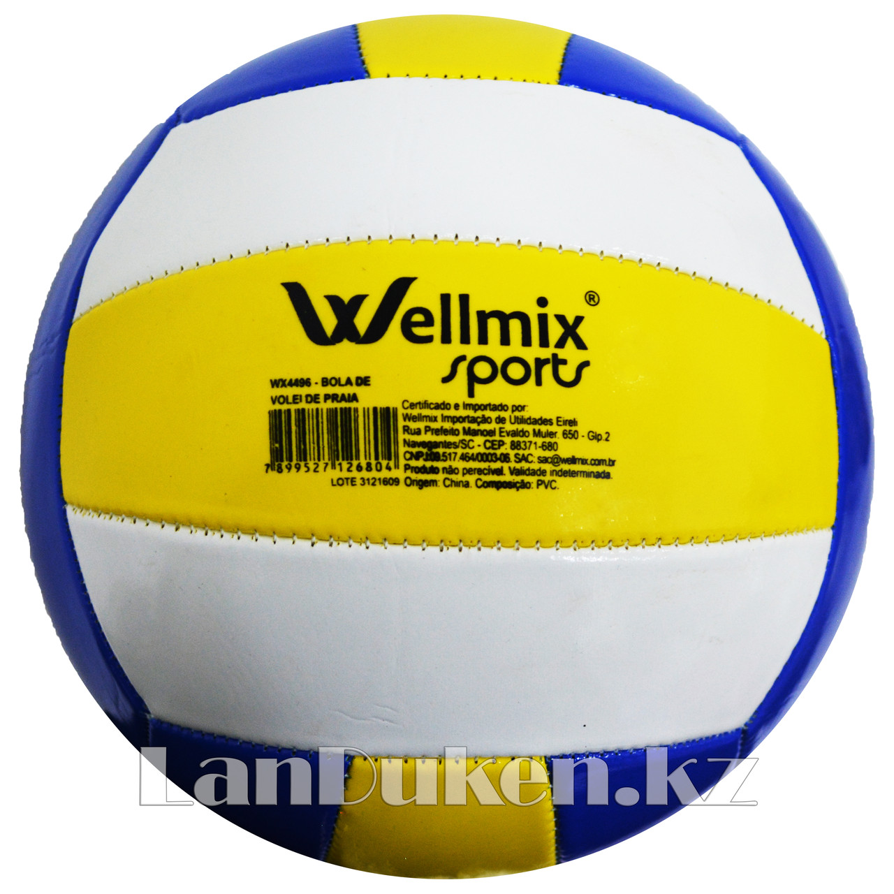 Мяч волейбольный Wellmix Sports окружность 66.5 см 2 - фото 1 - id-p50242234