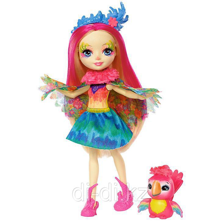 Mattel Enchantimals Игровая Кукла Пикки Какаду, 15 см