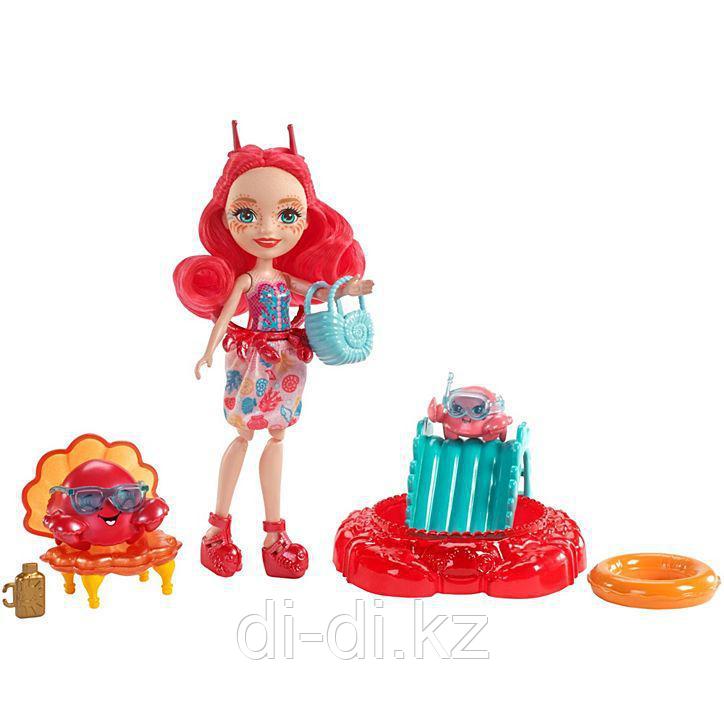 Игровой набор Enchantimals Краб Камео и крабик Чела