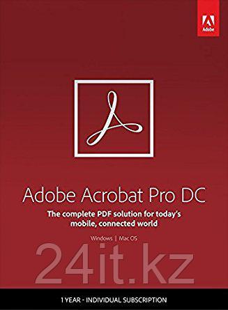 Acrobat Pro DC for Team Multiple Platforms Multi European Languages New Subscription 12 months