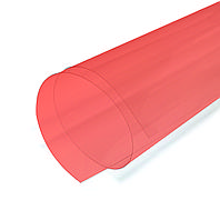 PVC листовой красный 2мм (1,22м х 2,44м)