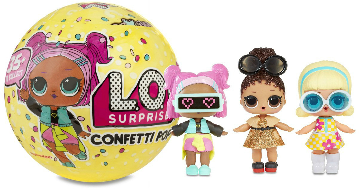 Кукла-сюрприз в шарике LOL Surprise! Серия 3 Confetti Pop - фото 4 - id-p50257990