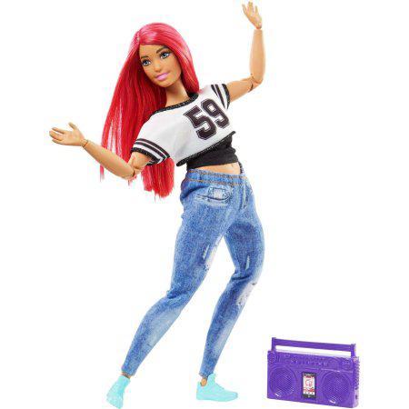 Купить Barbie "Безграничные движения" Кукла Барби Рыжая (пышная) - Уличные  танцы в Алматы от компании "Игрушки от Аюшки" - 50257482
