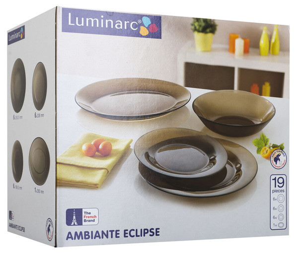 Столовый сервиз Luminarc Ambiante Eclipse 19 пр. - фото 2 - id-p50262074