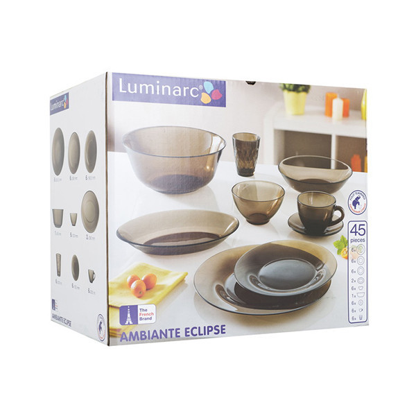 Столовый сервиз Luminarc Ambiante Eclipse 45 пр.