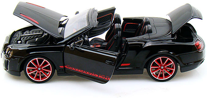 Машина Bentley Continental Supersport Convertible, металлическая, 1:18