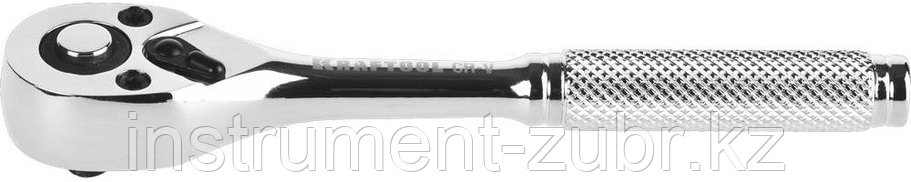 Трещотка для торцовых головок KRAFTOOL "EXPERT", Сr-V сталь, 72 зубца, цельнометаллическая, 1/2"                                                      , фото 2