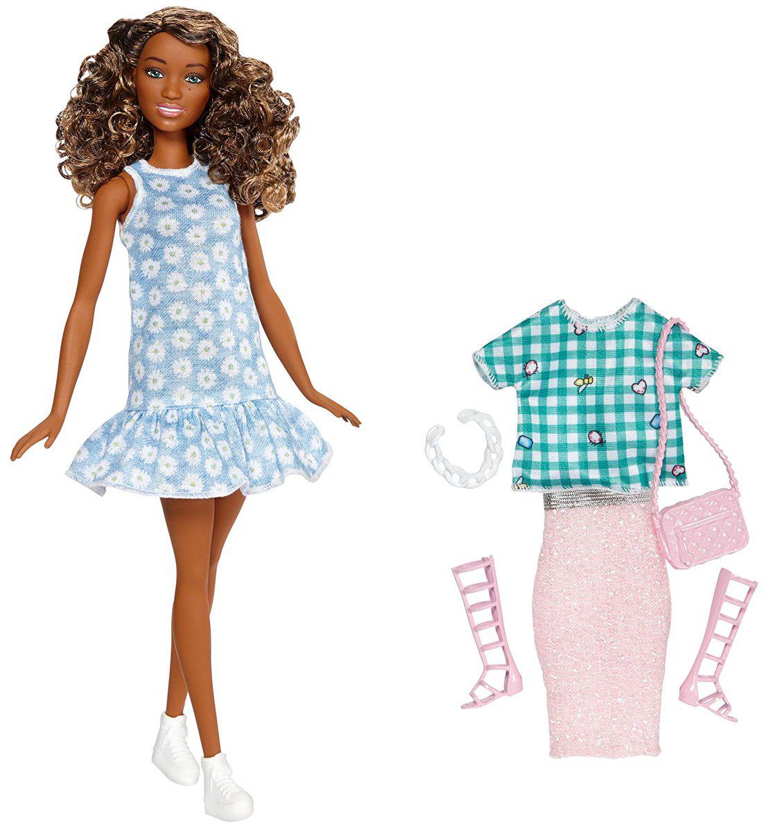 Barbie Кукла Барби Мулатка, 2 наряда