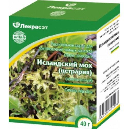 Цетрария, (исландский мох), 40 г