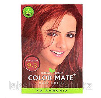 КРАСКА ДЛЯ ВОЛОС HENNA МАТЕ COLOR ТОН 9.3 БУРГУНДИ