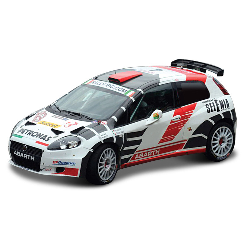 Коллекционная металлическая машинка Ралли Abarth масштаб 1: 24