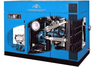 Винтовые воздушные компрессоры на шасси и без