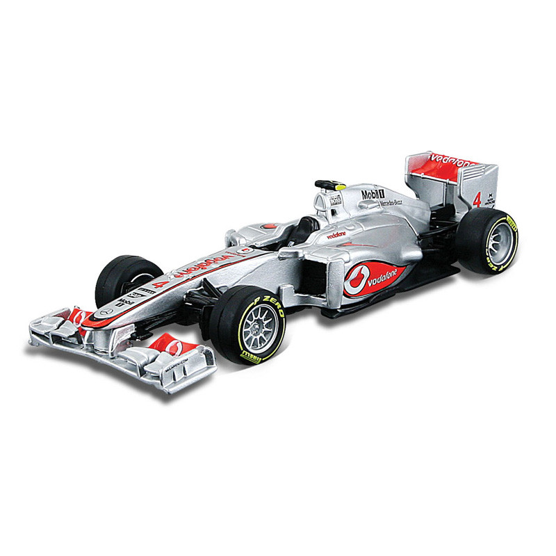 Коллекционная игрушечная машинка из металла Формула 1 Команда 2012 McLaren, масштаб 1:32