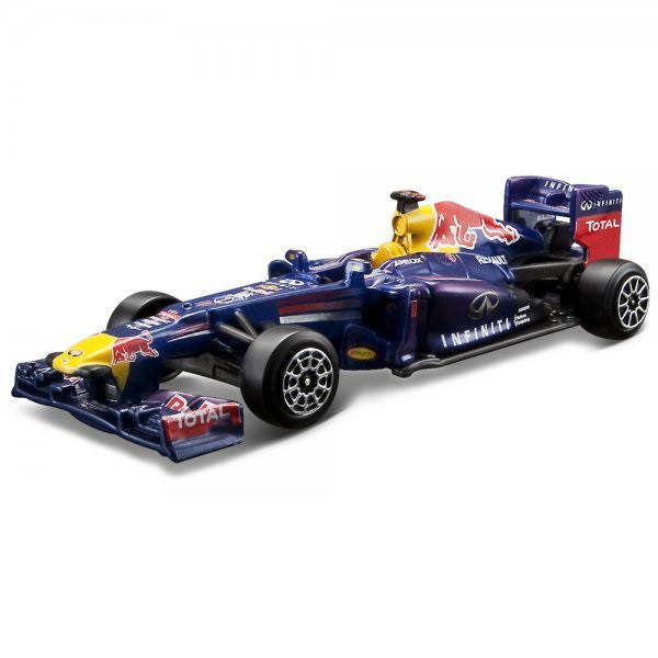Машина Формула-1, Команда 2012, Red Bull D-C RB9, металлическая, масштаб 1:32