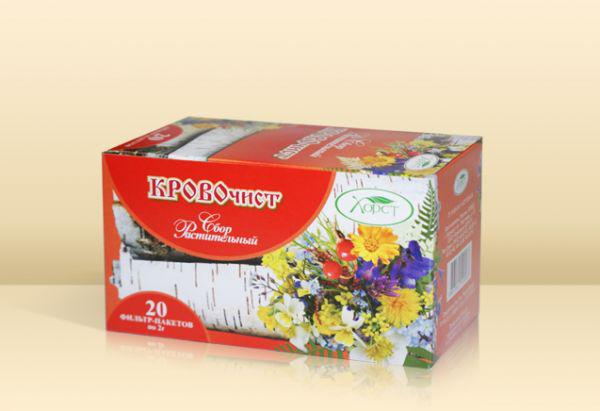 Кровочист, 20 ф/п*2 г, 40 г, Хорст