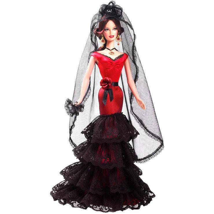 Barbie Коллекционная кукла Барби "Куклы Мира", Испания