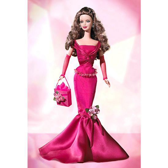 Barbie Коллекционная кукла Барби, Пожелания на день рождения - в красном