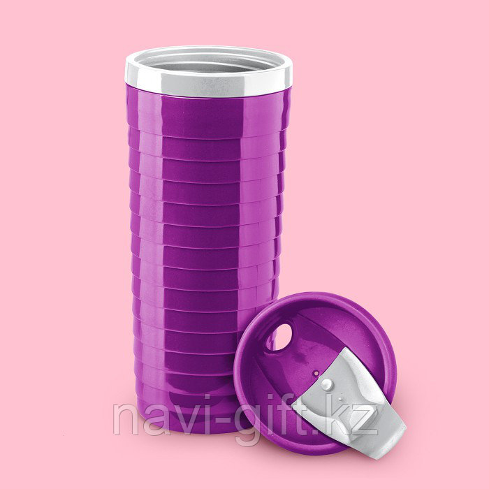 Термостакан фиолетовый "Волны", 350 мл - фото 2 - id-p50281335