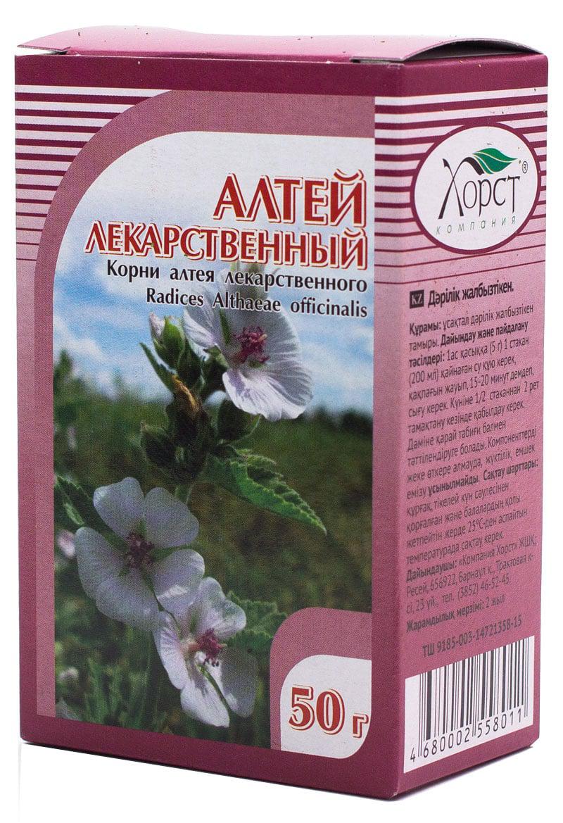 Алтей лекарственный, корни, 50 г