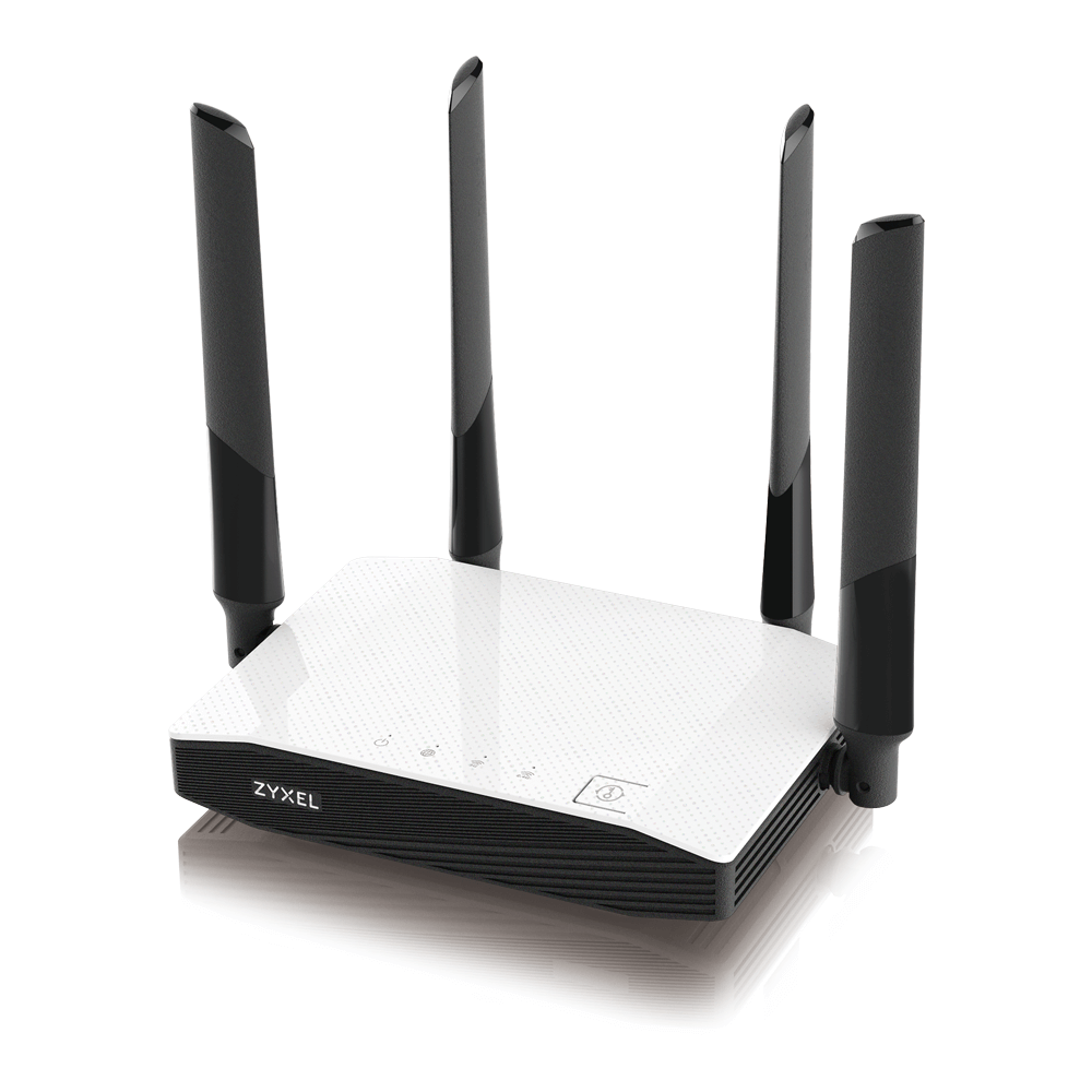 Zyxel NBG6604 Wi-Fi машрутизатор AC1200, 802.11a/b/g/n/ac (300+867 Мбит/с), 1xWAN, 4xLAN