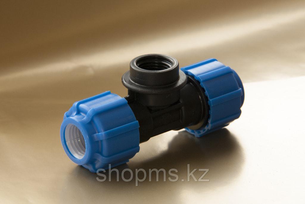 Тройник с внутр.р ТПК-АКВА ф40*1 1/2"*40