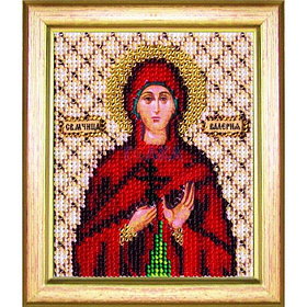 Набор для вышивки бисером Чарівна Мить Б-1099 Икона святая мученица Валерия