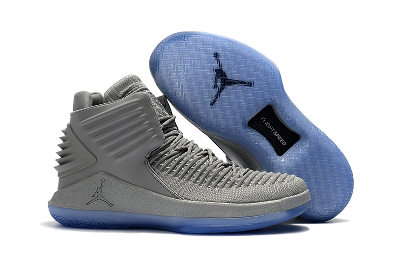 Баскетбольные кроссовки Air Jordan XXXII (32) "Grey/Ice" (40-46)