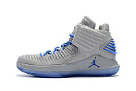 Баскетбольные кроссовки Air Jordan XXXII (32) "Grey/Blue" (40-46), фото 3
