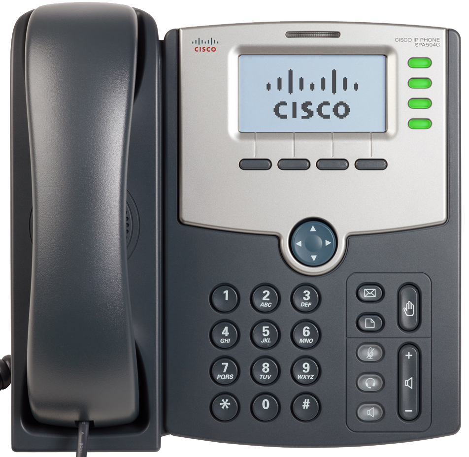 IP телефон Cisco SPA504G - фото 1 - id-p44717398