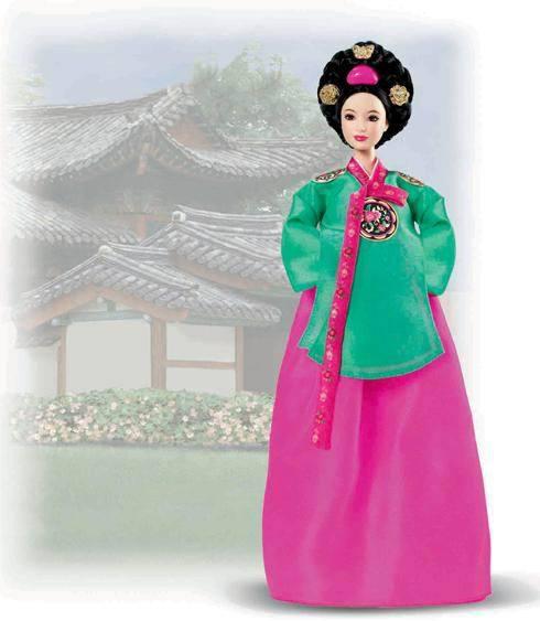 Barbie Коллекционная кукла Барби "Куклы Мира", Принцесса Кореи