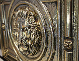 Декор золотой керамический лев, фото 2