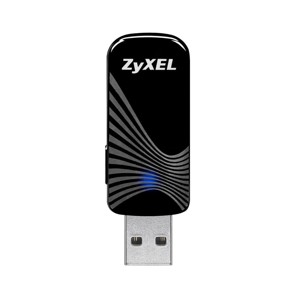 Zyxel NWD6505 Двухдиапазонный Wi-Fi USB-адаптер AC600, 802.11a/b/g/n/ac (150+433 Мбит/с), USB2.0